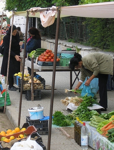 Market in Sarandë