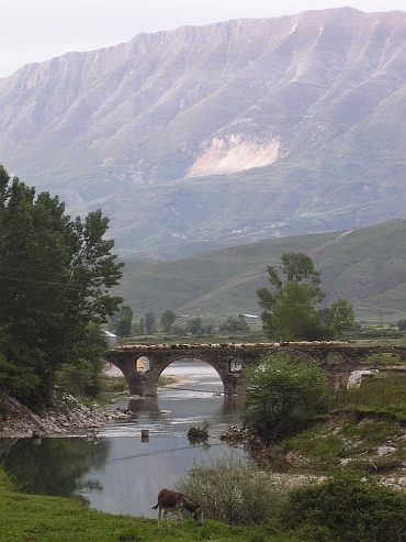 Bridge before Girokastër