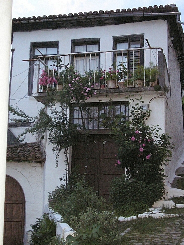 House in old district from Berat