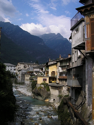 Chiavenna, Val Bregaglia, Italië