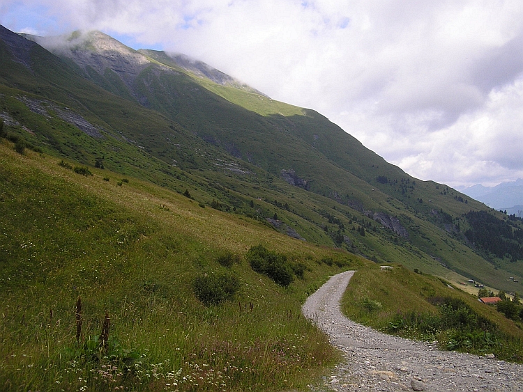 De weg naar de Col du Joly