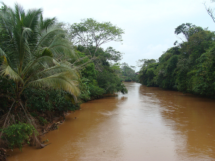 River in the Colombian plains