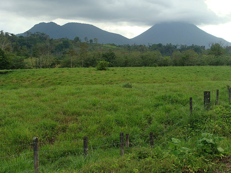 The green hills of Costa Rica