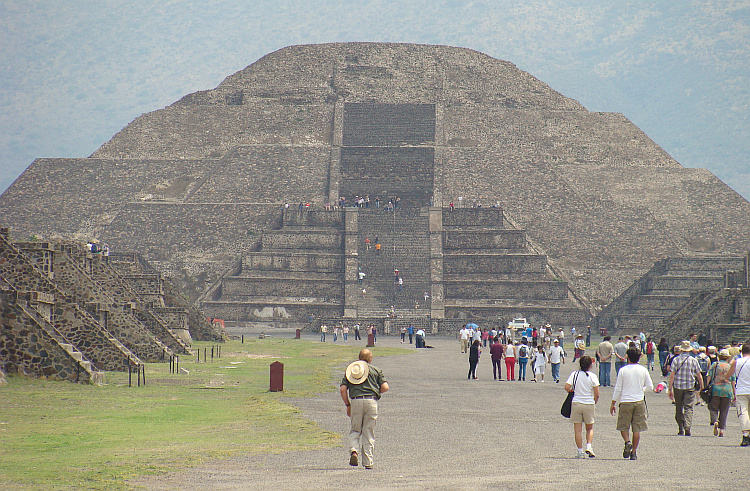 The Aztec pyramids of Teotihuacán