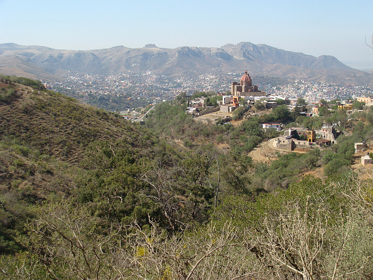 Landscape near Guanajuato