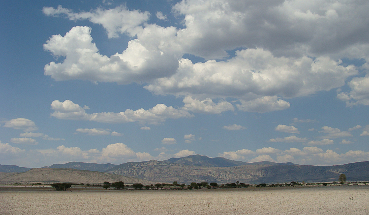 Landschap in Centraal Mexico