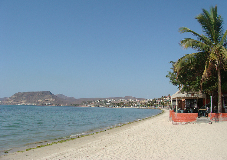 La Paz op het schiereiland Baja California