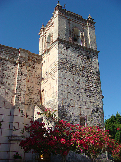 The mission church of San Ignacio