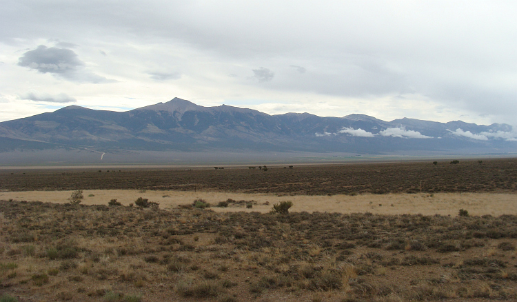 Highway 50 near the Great Basin National Park