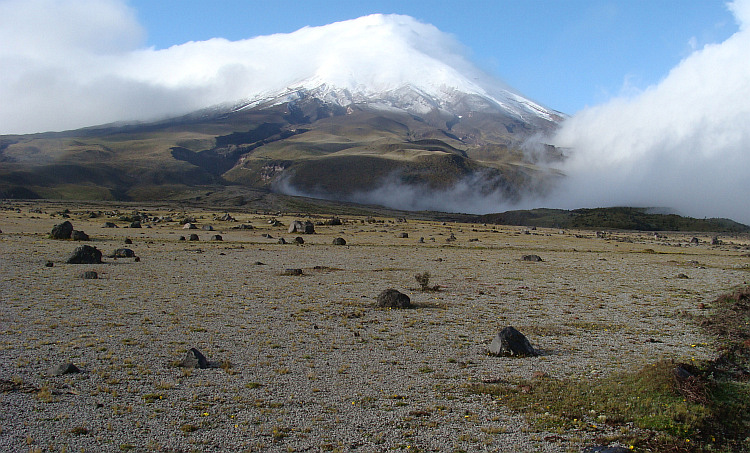 The páramo and the Cotopaxi Volcano
