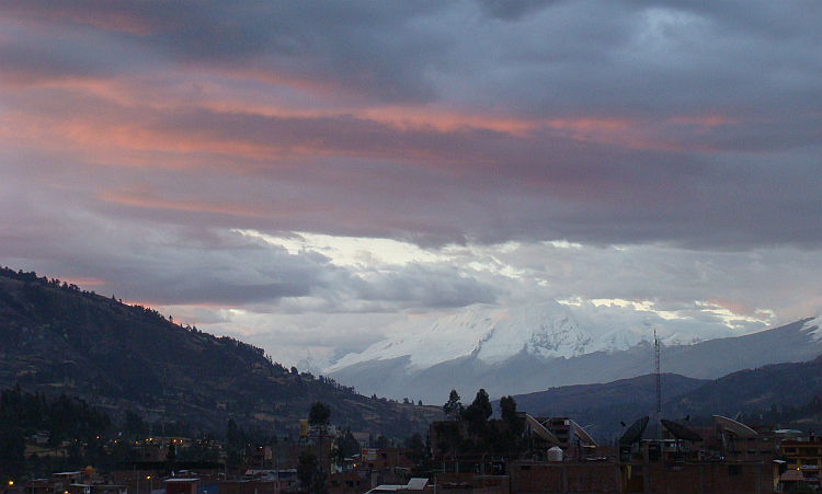 Sunset in Huaraz