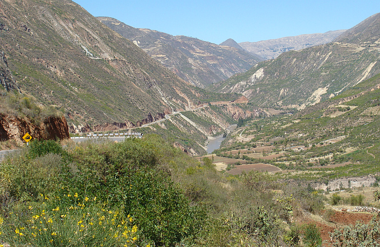 Landscape near Izcuchaca