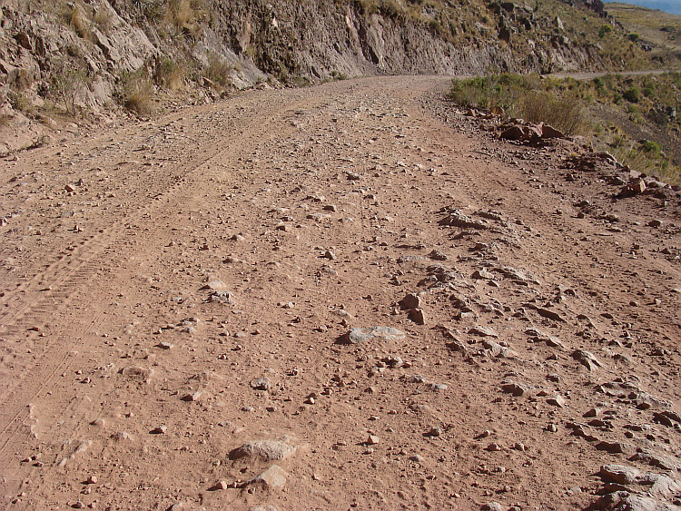 The road from Oruro to Sucre