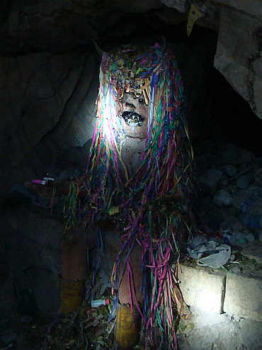 In the mines of Potosí