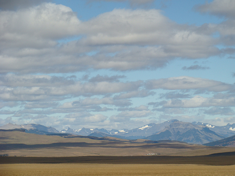 Landscape near the Chilean border