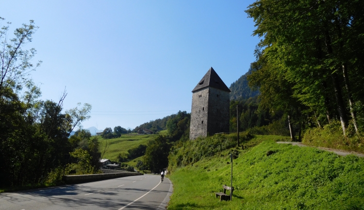 On the road to Berchtesgaden in Southern Germany