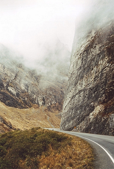 Landscape on the descent of La Cumbre