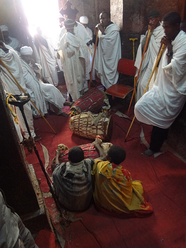 ceremony in Lalibela