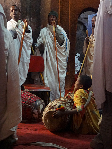 ceremony in Lalibela