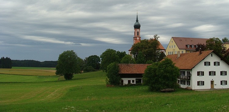 Het klooster van Vilgertshofen, Zuid Duitsland