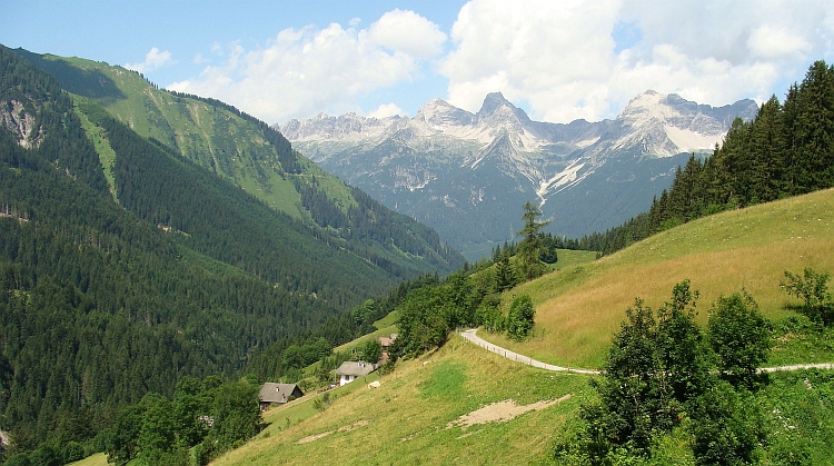 Op de klim naar de Hahntenjoch (1.893 m), Oostenrijk
