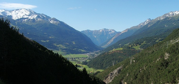 The valley of Bórmio