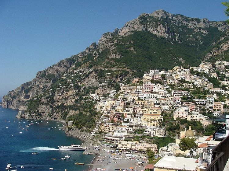 Positano en de Amalfi kust