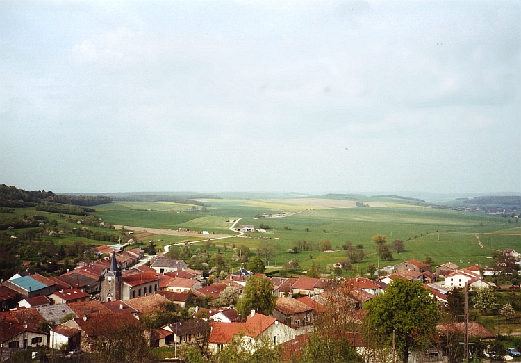 Village on the way to Verdun