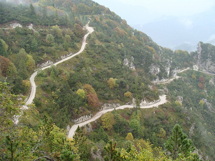 Way to the Monte Tremalzo