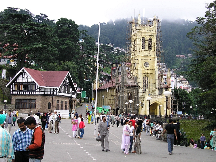 Koloniaal Shimla is de perfekte introductie tot het unieke universum dat India genoemd wordt