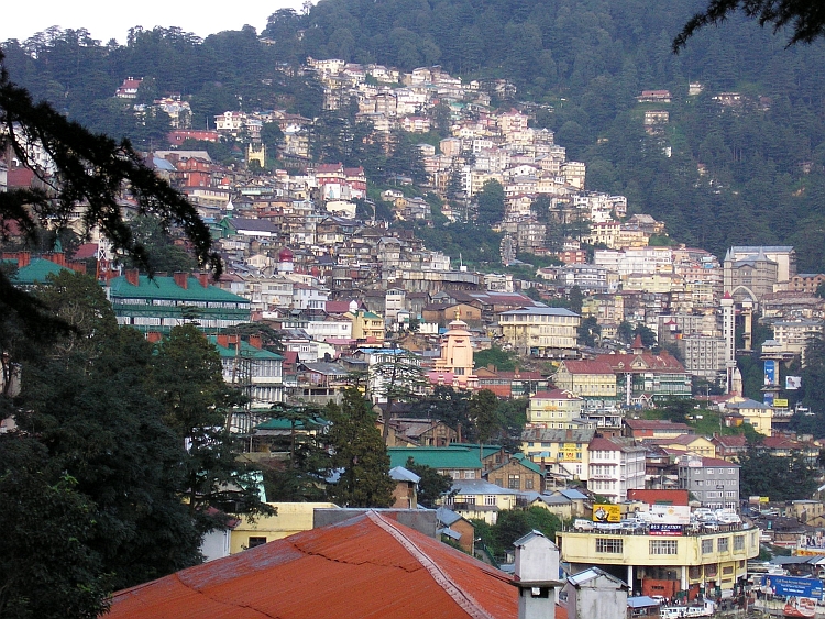 Shimla must be one of the most vertical cities of the world