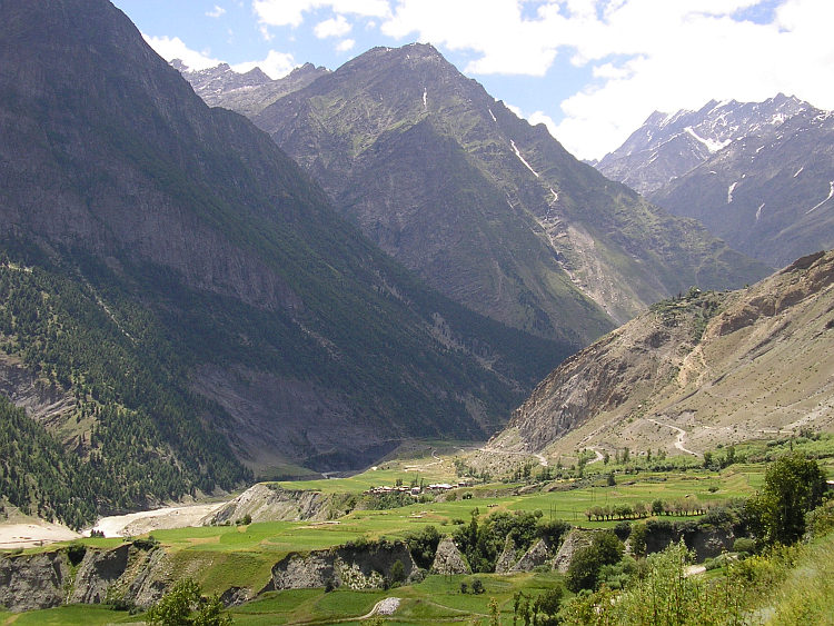 View over Chandra Valley, Lahaul