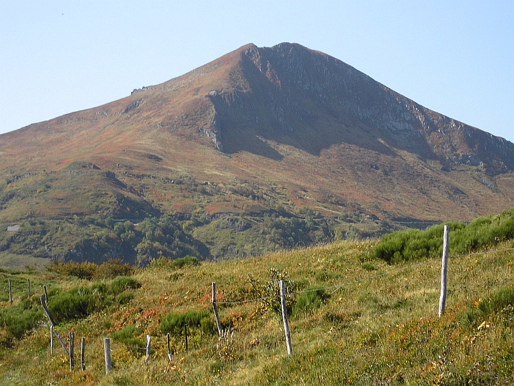The Puy Mary in autumnal glory