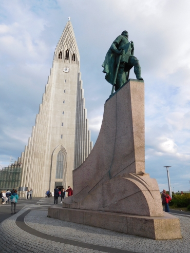 Hallgrimskirkja, the cathedral of Reykjavik