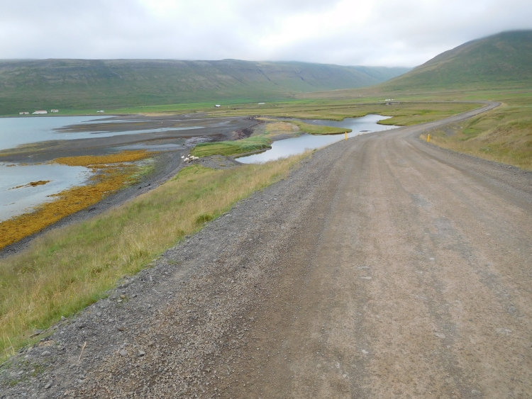 Road 68 between Broddanes and Hólmavík