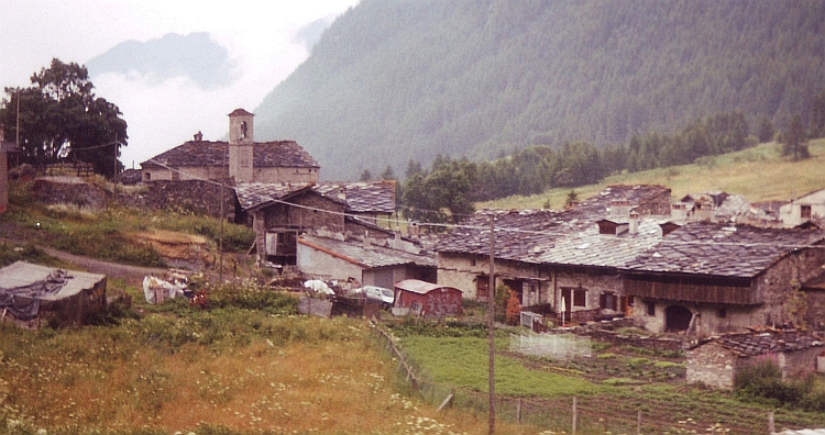 The first Italian village, Chianale