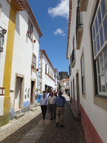 The Rua Direita in Óbidos