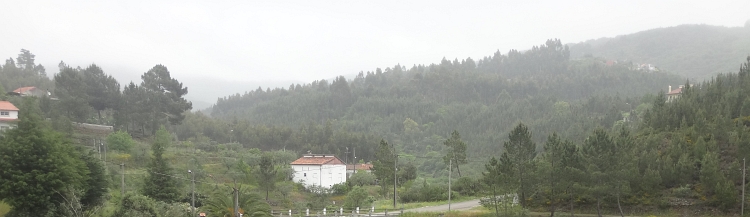 Rain in the Serra de Olvelos
