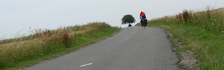 Me on a short climb in French Flandres