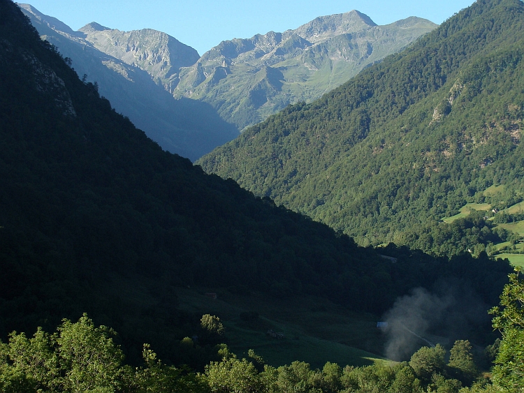 Scenery on the way to the Col de Latrape