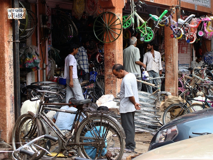 Spare parts! Cycling shop in Jaipur