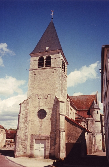 The church of Bagneux-La-Fosse, Champagne
