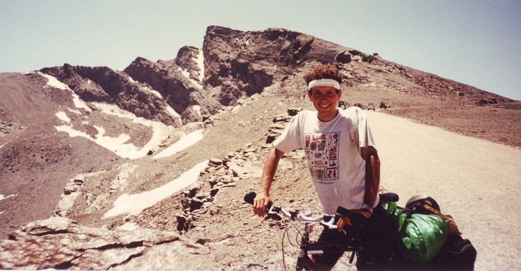 Me and the Pico Veleta, Sierra Nevada